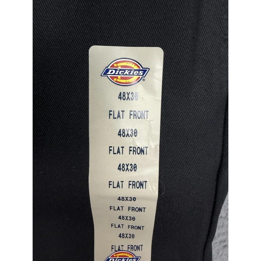 Dickies Mens 874 Classic Fit Work Chino Pants Black 48x30 New
